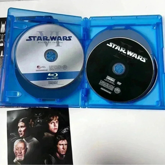 Star Wars Trilogy (Blu-ray/DVD,  2013, 6-Disc Set) - Picture 6 of 7